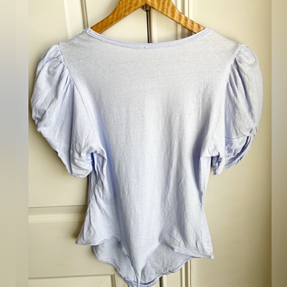 ❌SOLD❌Free People | Puff Sleeve Bodysuit - Picture 2 of 5